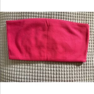Bandeau Hot Pink Top